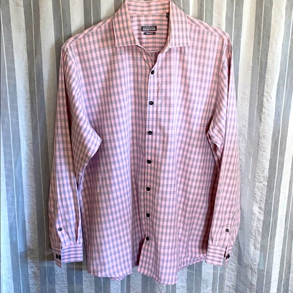 Kenneth Cole reaction regular fit dress shirt 16.5